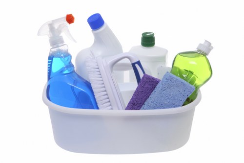 Regular upkeep of a building entrance during communal area cleaning