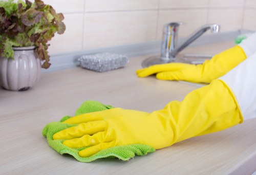 Personal protective equipment laid out for use
