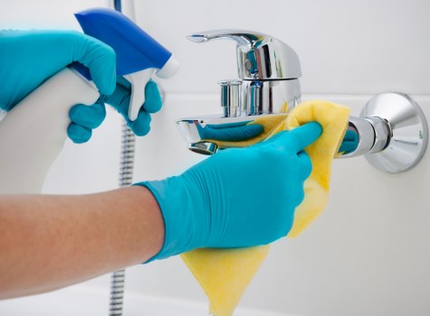 Specialized cleaning service for high-traffic business environments